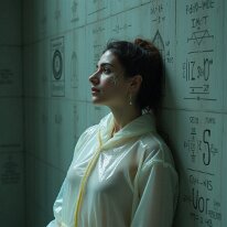 Psychonaut in the Condensed Universe A fusion of industrial decay and futuristic elegance—this collection showcases powerful women in surreal, mechanical landscapes. From colossal rusted machines...