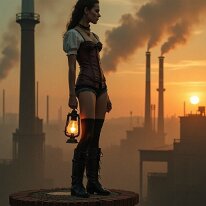 A Heart Made of Chrome Still Beats Beneath the Ash A glimpse into worlds where time has fractured and machines have outlived their makers. These images explore the beauty of decay, the poetry of rust, and the...