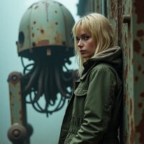 Hallowed engines wait forever BioMach Maidens Step into a world of rust, ruin, and rebellious beauty — where flesh and machine merge in a dark, post-apocalyptic dream. Explore strange...