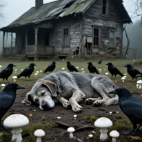 The Dog That Dreams Its Own Death Death appears here as a state that carries its own memory. What might be read as an ending loses its temporal anchoring and takes on the form of something...