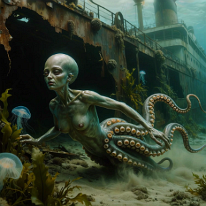 Becoming and Unbecoming in the Equanimity of the Tides The inhabitants of Blackwater do not call her by name. They refer to her only as the First Mother. She lives in the wrecks and the cold currents, deeper than...