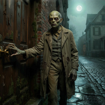 A Return Without Ever Having Left He arrives with the tide. As always when he returns. The alley knows his step, the door recognizes his hand. He is one of the few who can leave Blackwater—out...