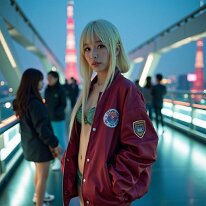 Cosplay Oversized Cosplay brings fictional worlds to life, blending creativity, fashion, and character. This digitally crafted scene captures the essence of the character,...