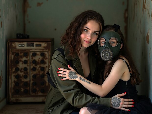 04 Embrace of the Void Journeying through fragmented futures and forgotten realms, it blends surreal dystopian decay with sensual strength,...