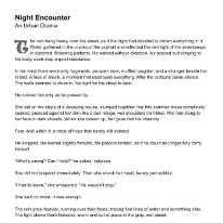 Night Encounter – An Urban Drama