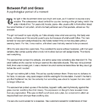 Between Fall and Grace A girl caught shoplifting faces fear, judgment, and consequence.
